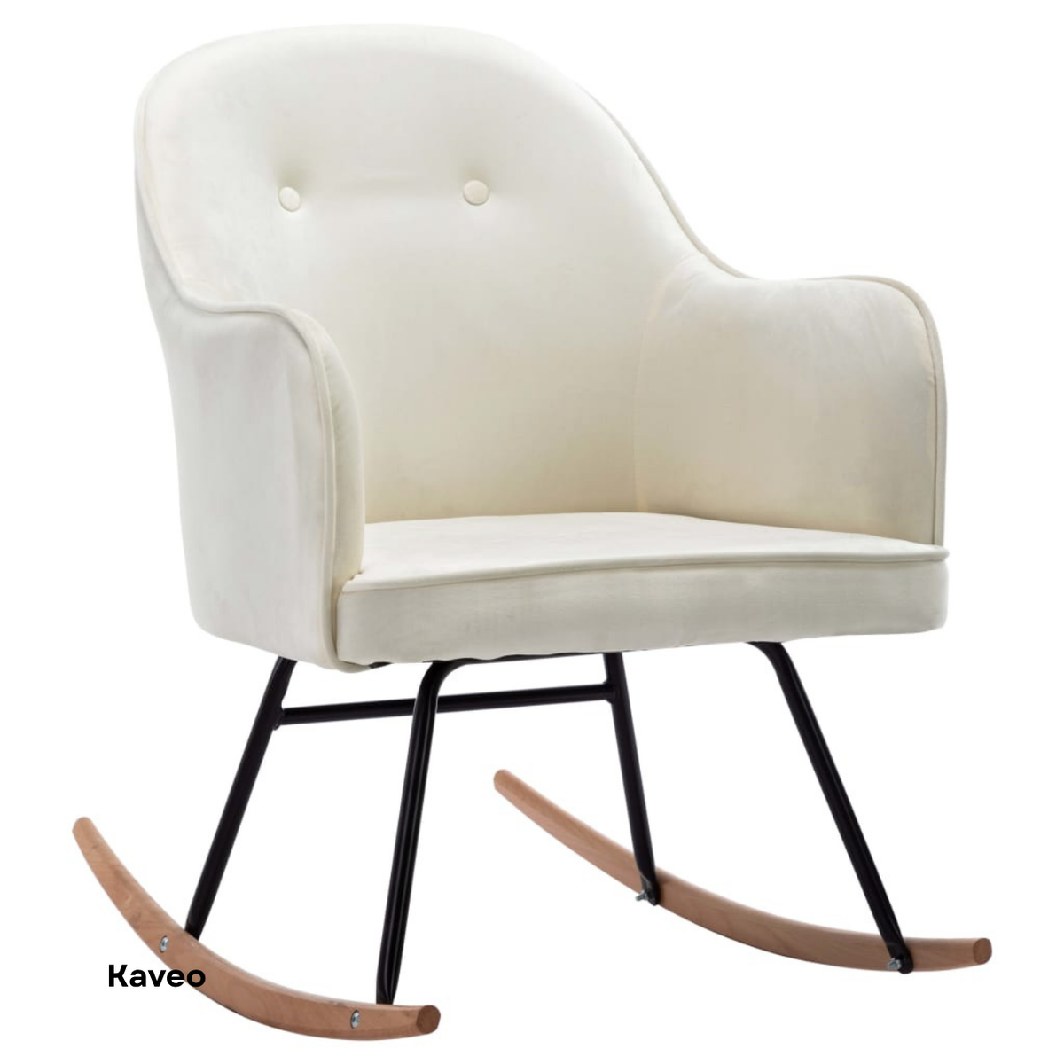 Chaise à bascule velours