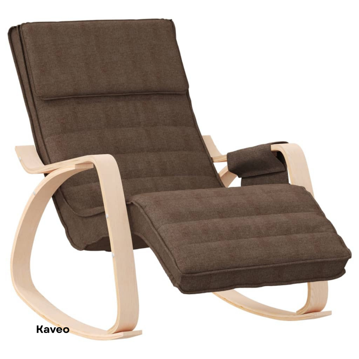 Fauteuil à bascule relaxant tissu