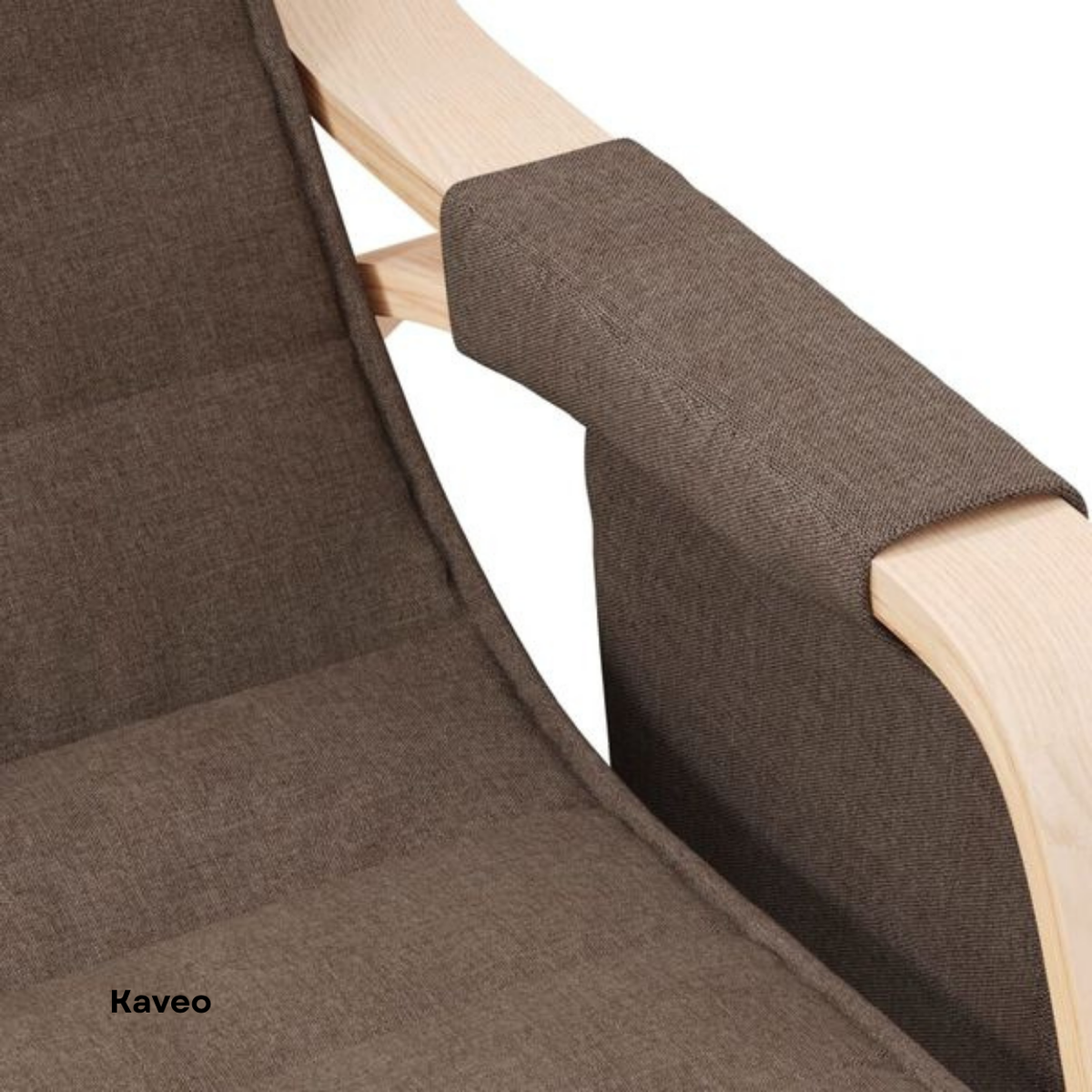 Fauteuil à bascule relaxant tissu