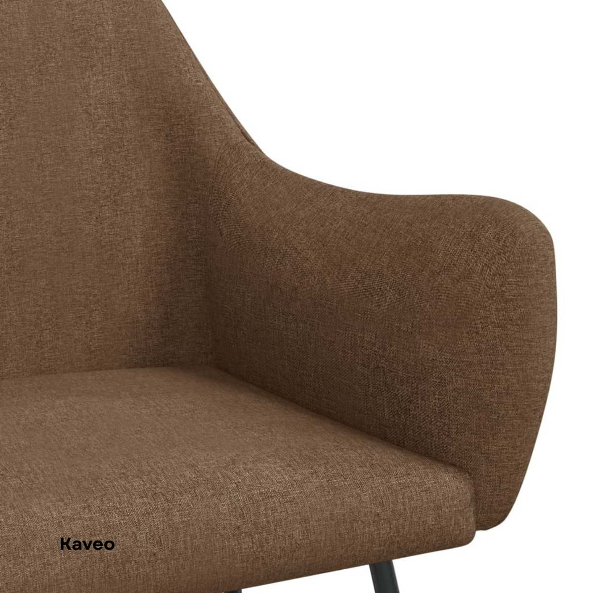 Chaise à bascule design tissu