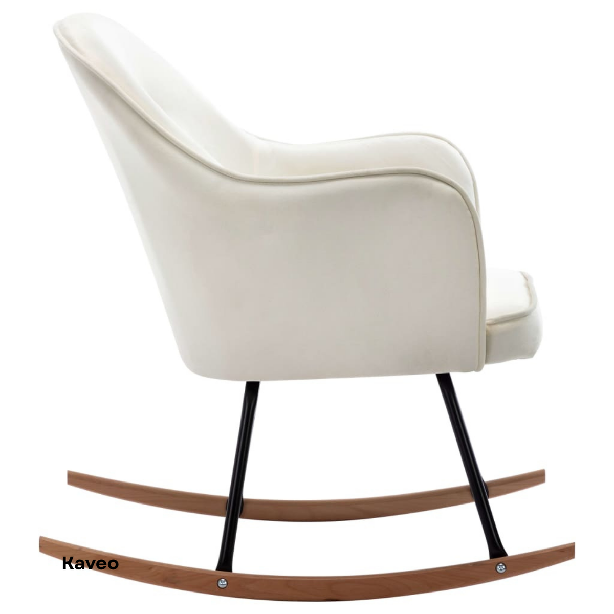 Chaise à bascule velours