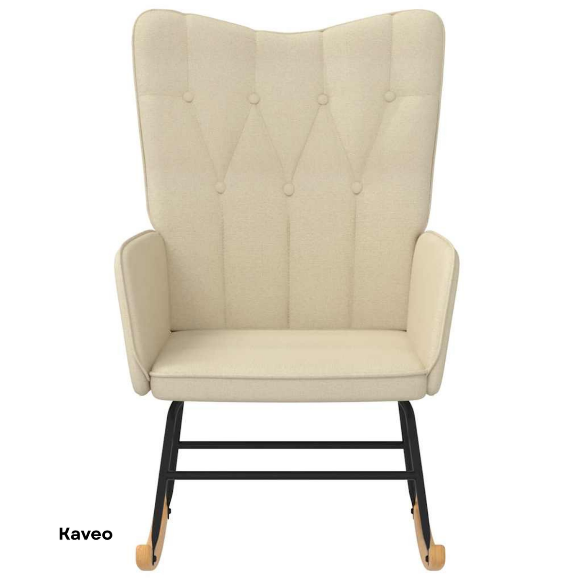 Fauteuil à bascule tissu