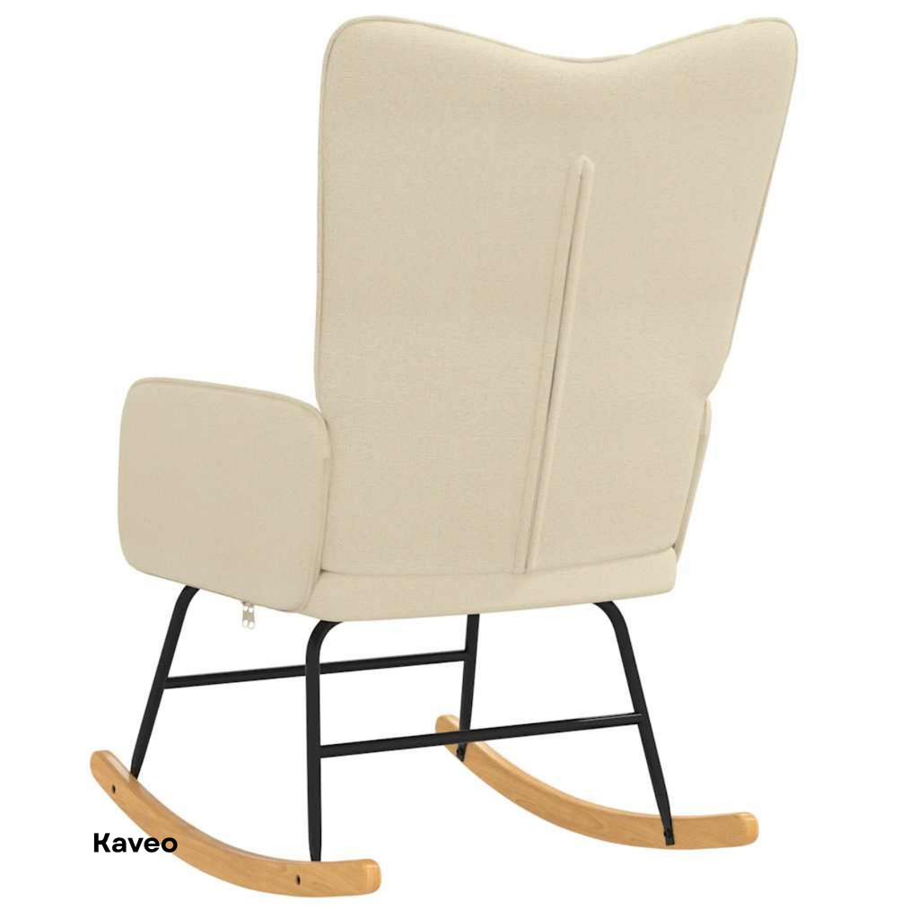 Fauteuil à bascule tissu