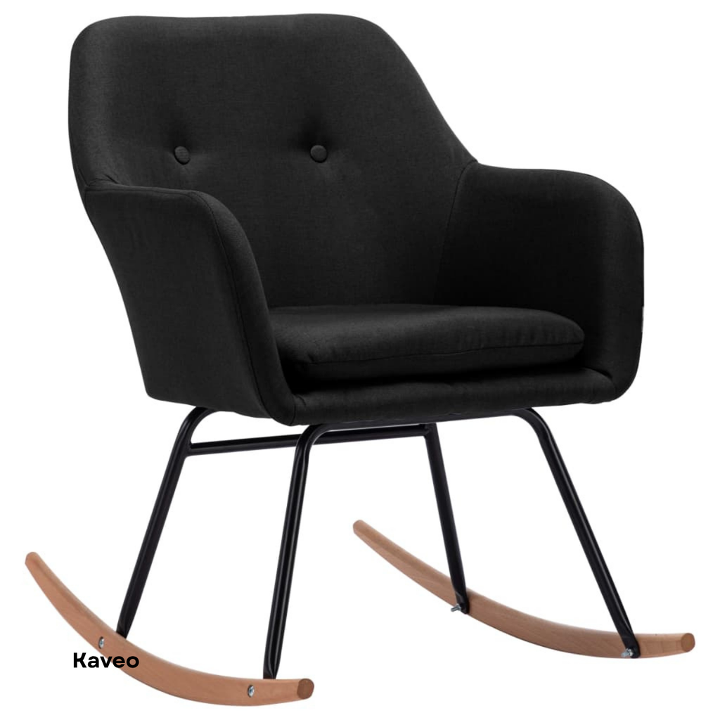 Chaise à bascule tissu