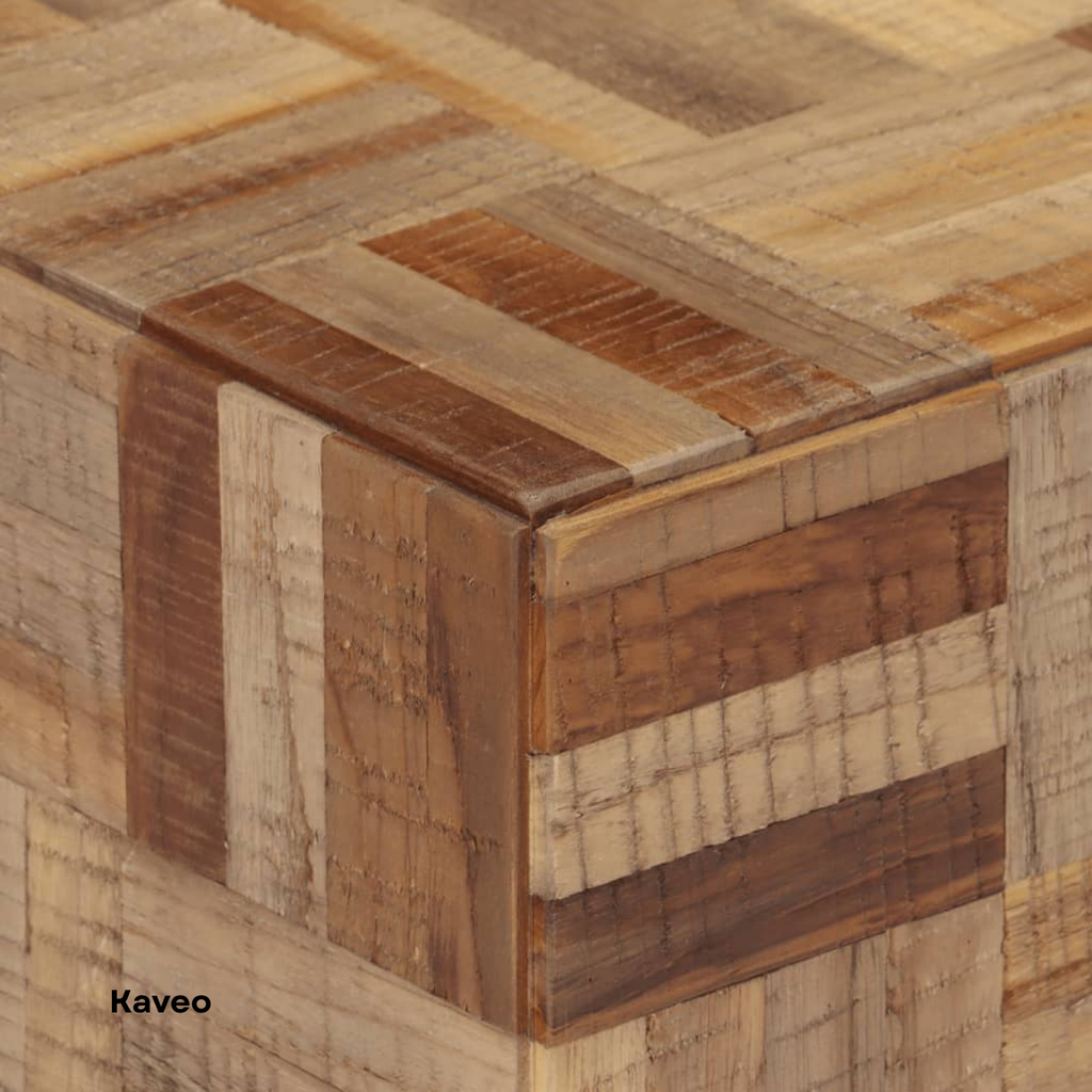Table d'appoint bois teck massif