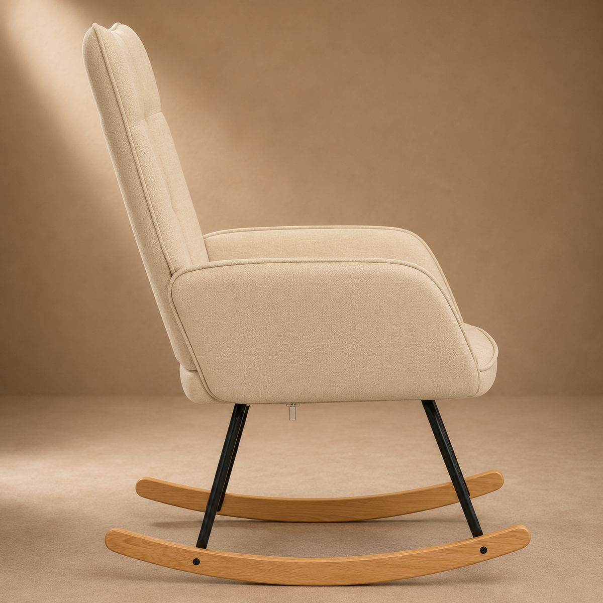 Ambre | Fauteuil à bascule tissu