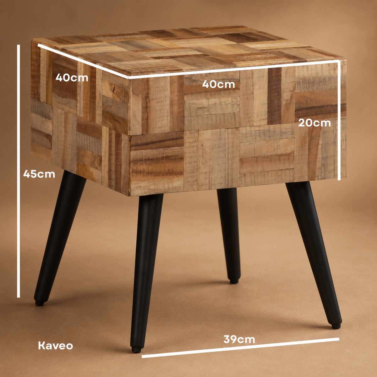 Nova | Table d’appoint teck recyclé