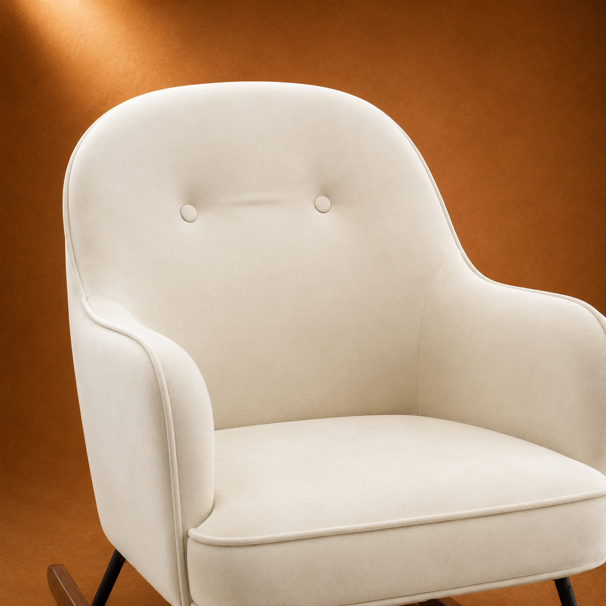 Câline | Chaise à bascule velours