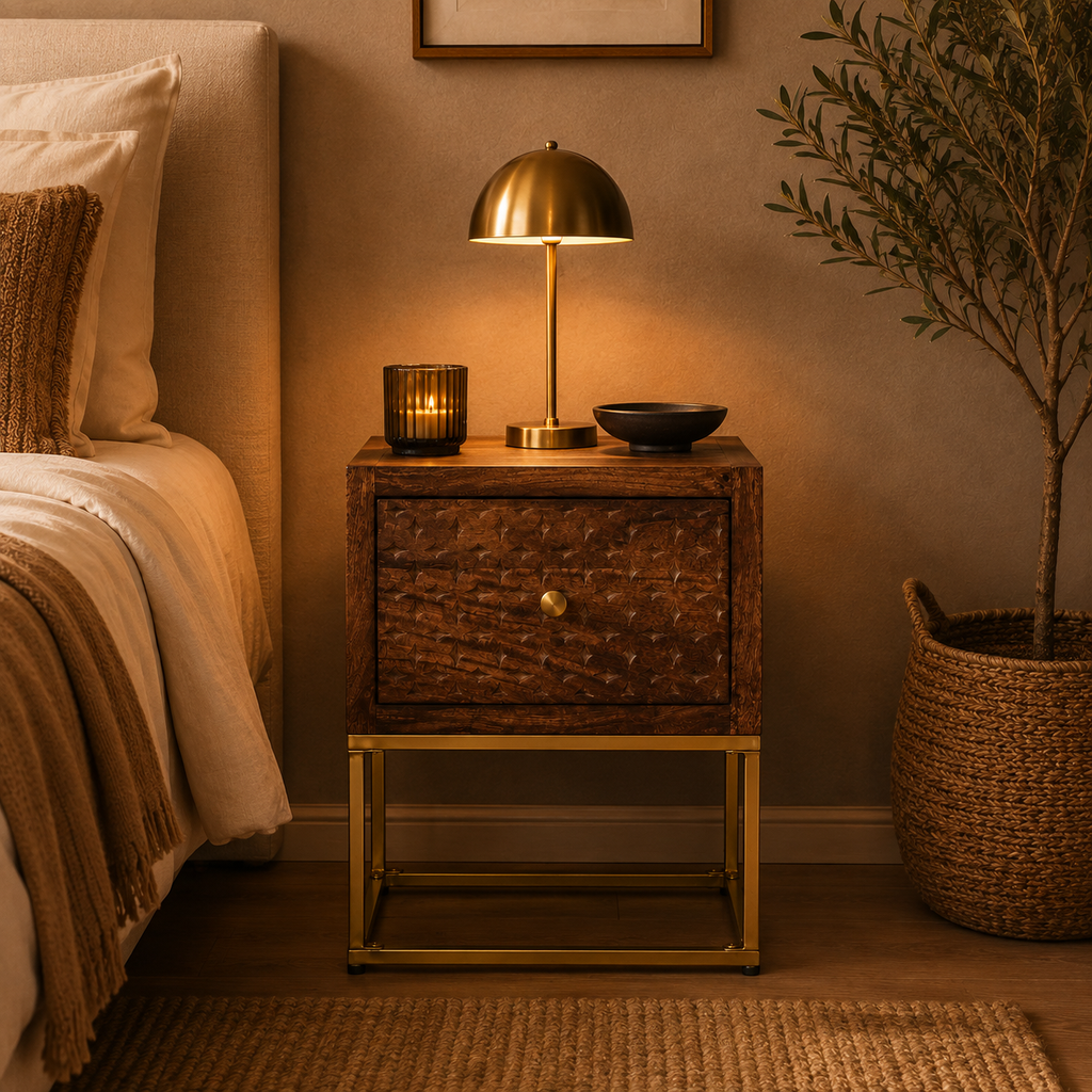 Forge | Table de chevet vintage
