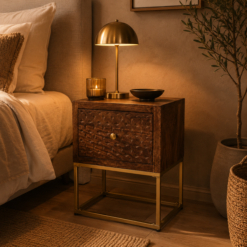 Forge | Table de chevet vintage