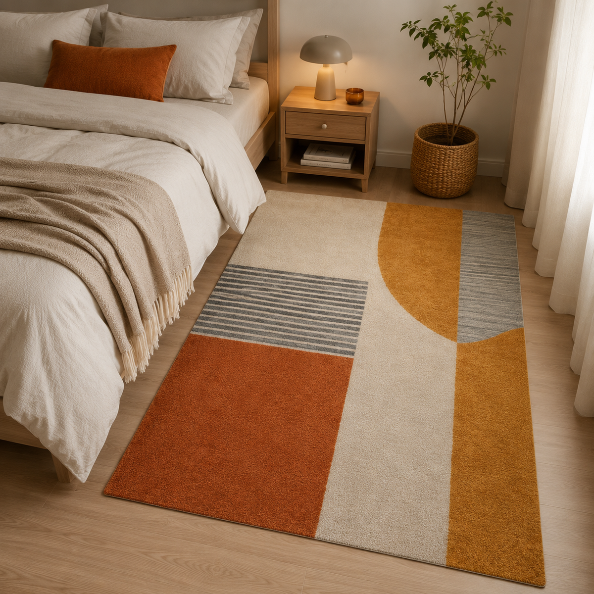 Méridien | Tapis géométrique