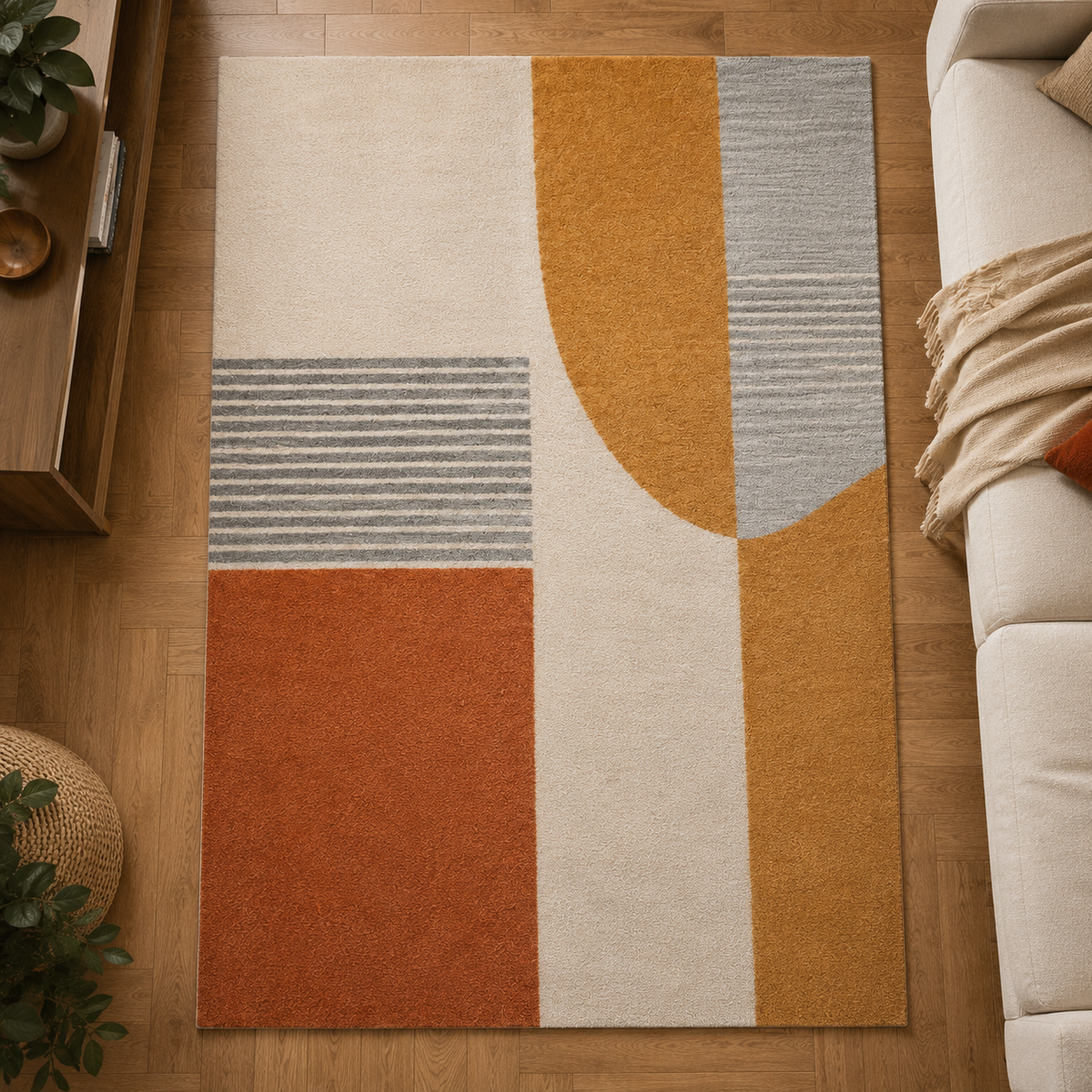 Méridien | Tapis géométrique