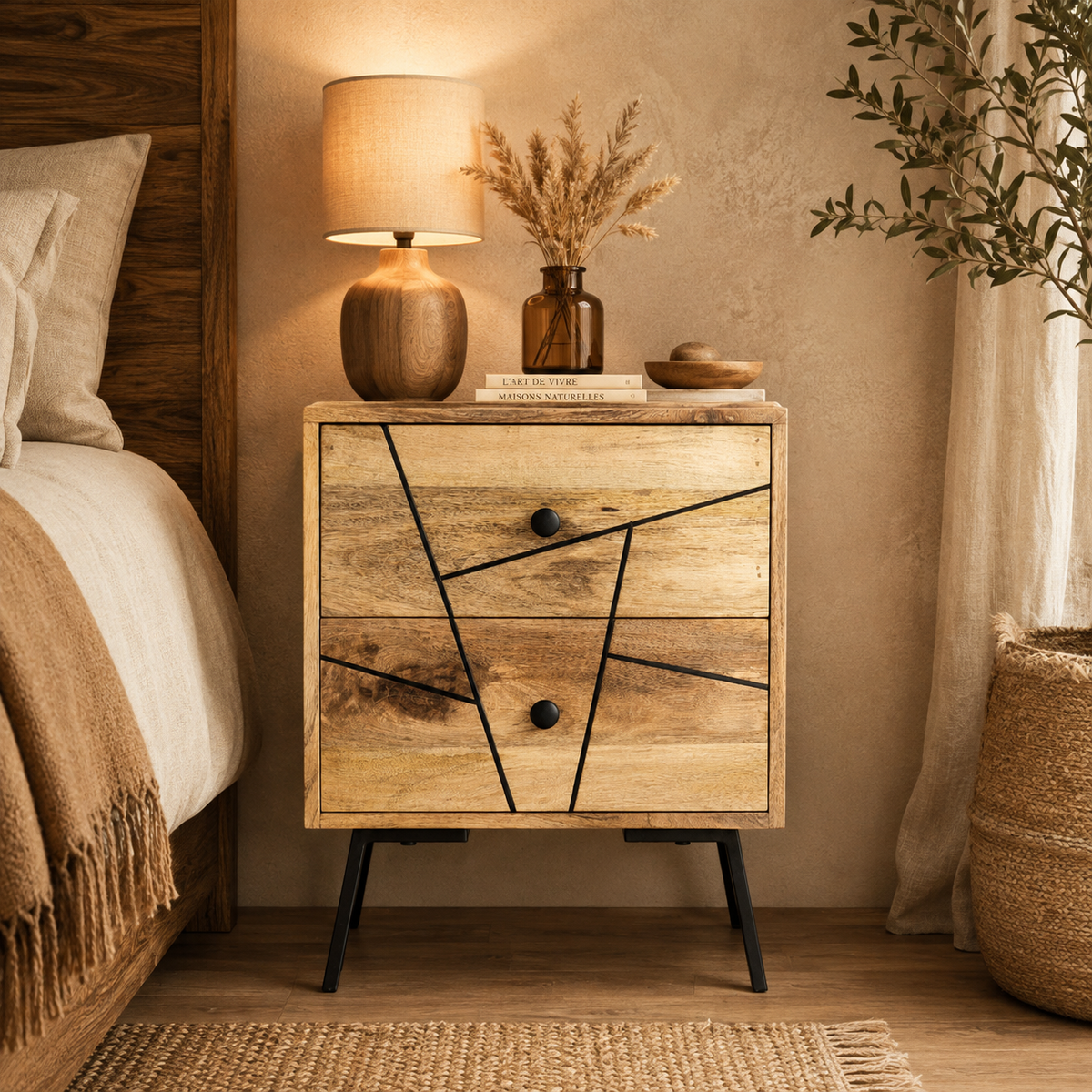 Trace | Table de chevet design