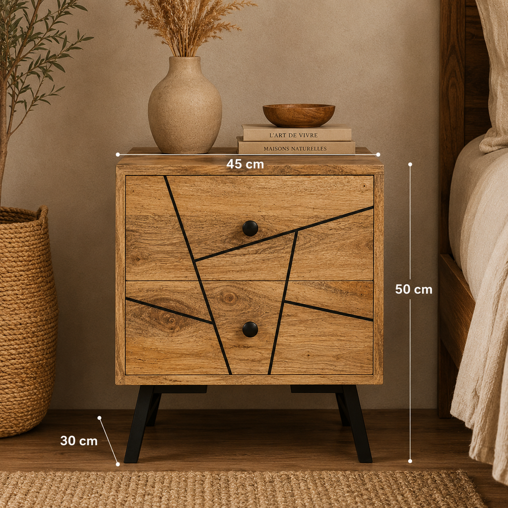 Trace | Table de chevet design